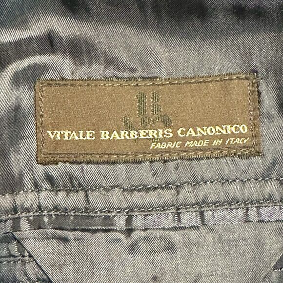 Brooks Brothers 1818 Madison Dark Navy Blazer Vitale Barberis Wool 43R Classic - Picture 12 of 15